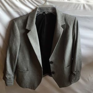 Express Gray Blazer